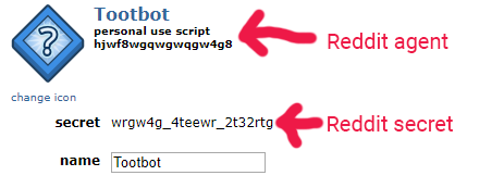 Image of Reddit Api keys